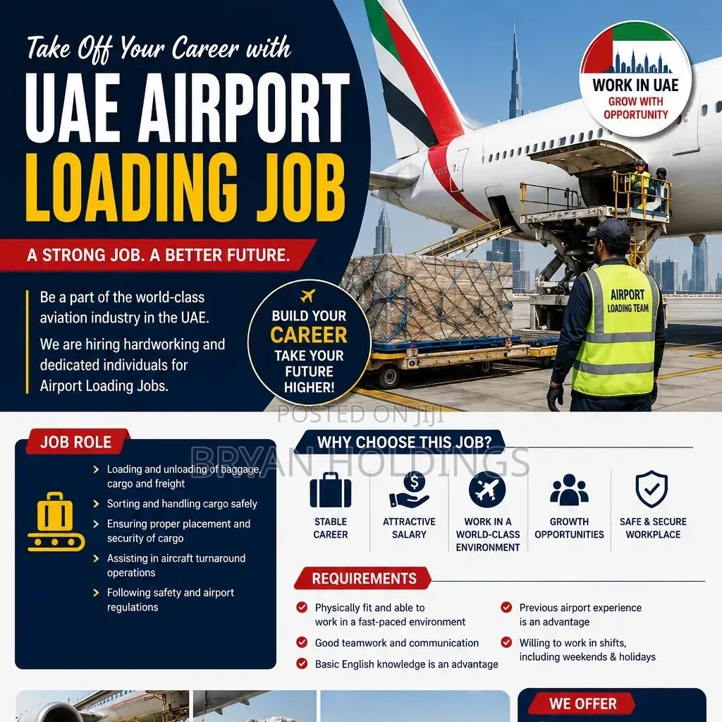 Uae Airport Cleaning Job