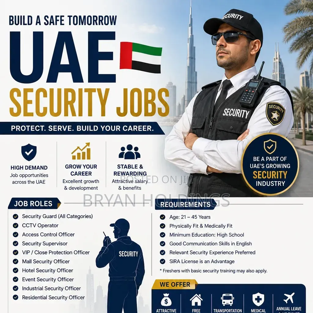 Dubai Security Job