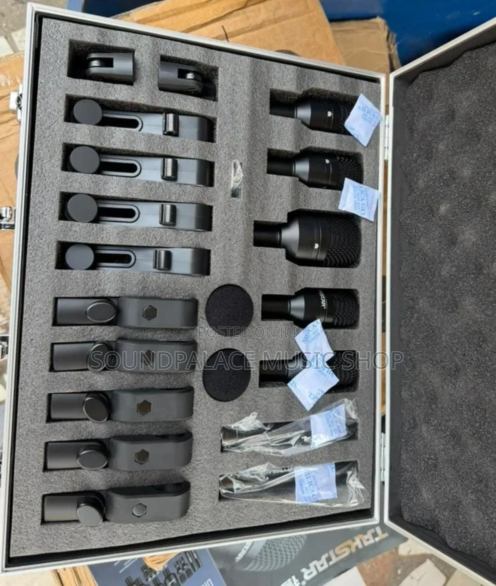 Takstar DMS-D7 Drum Microphone Set, a 7-Piece Wired Mic Kit