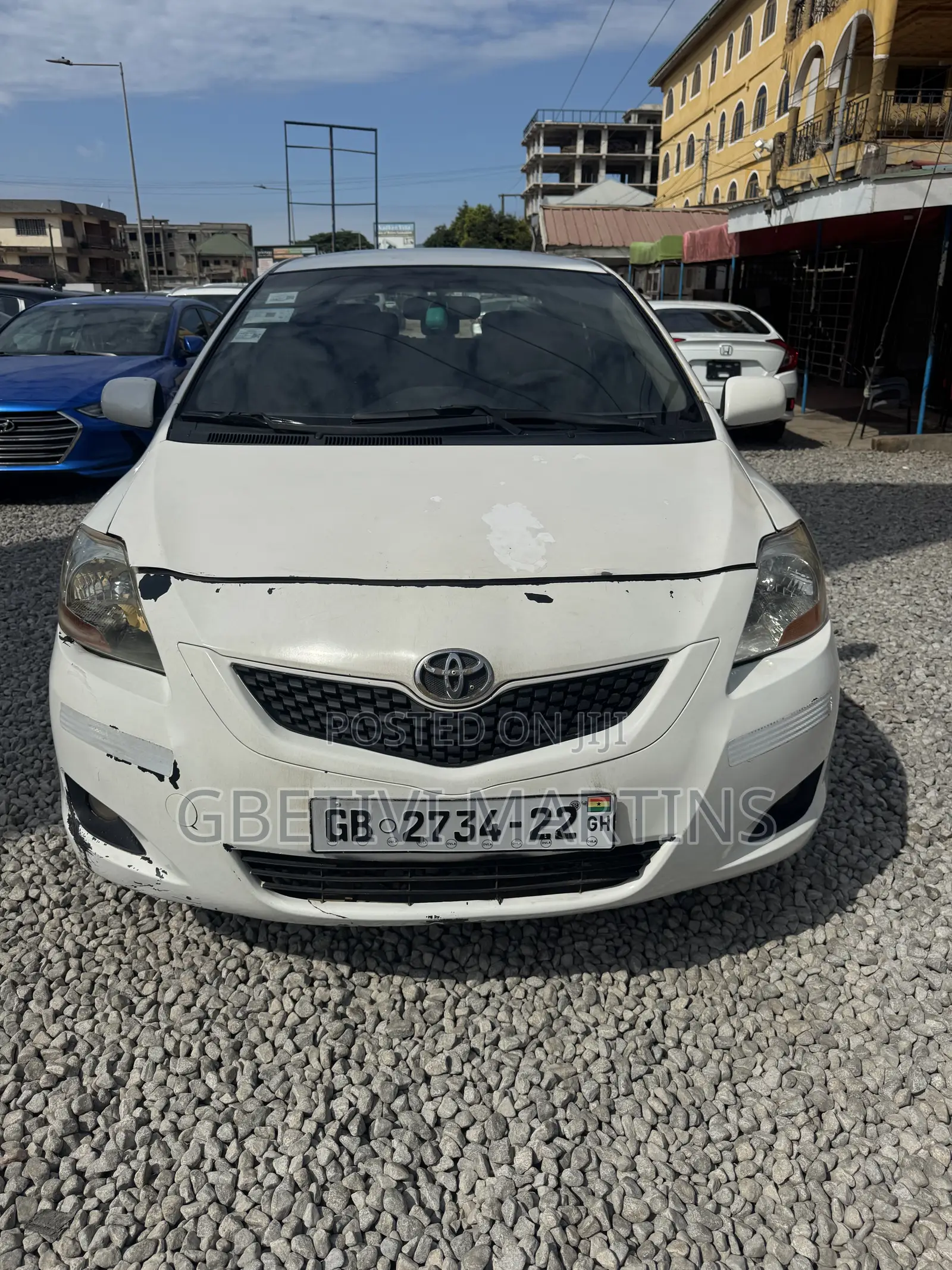 Toyota Yaris 2010 White