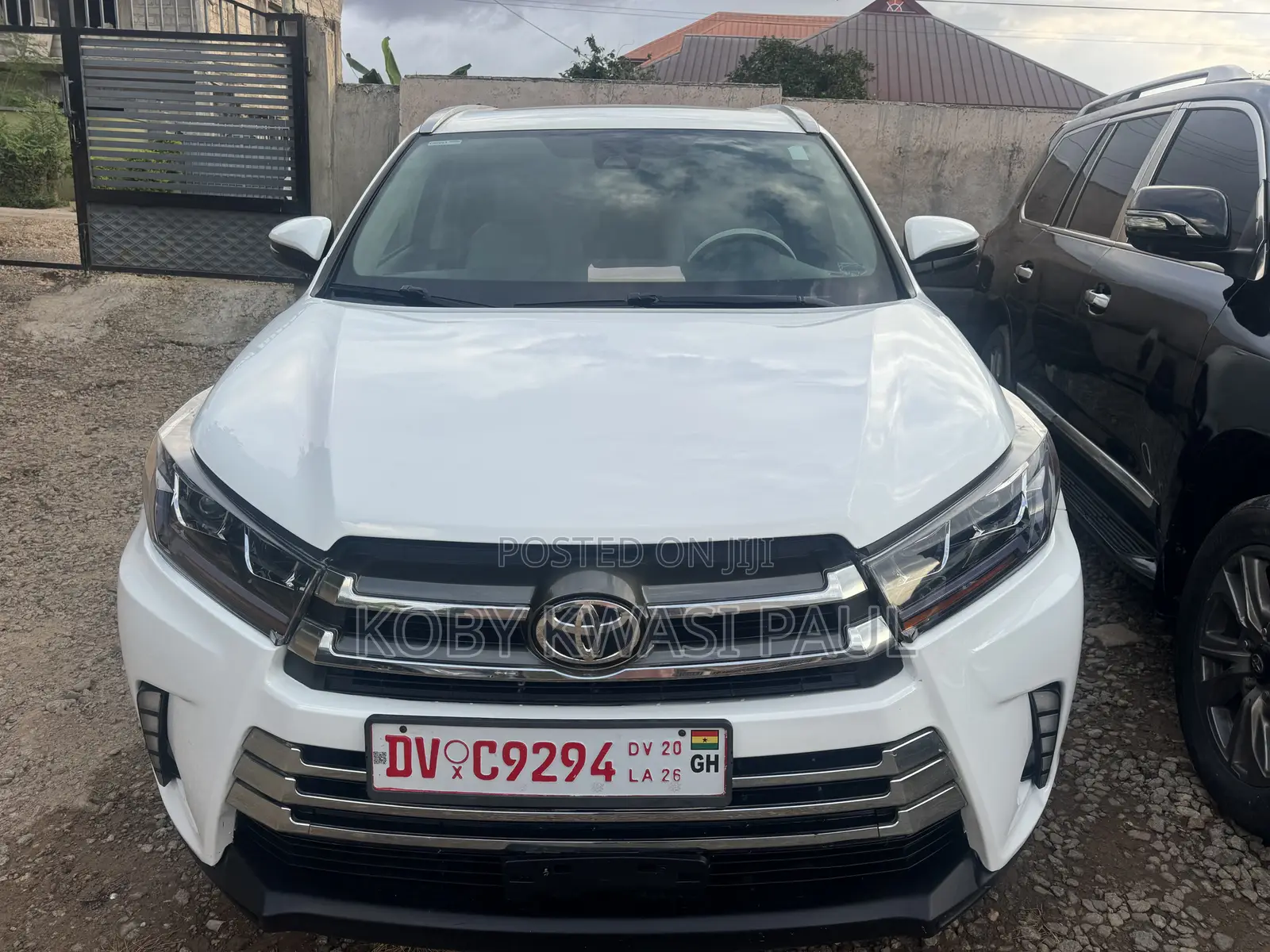 Toyota Highlander XLE 4x2 V6 (3.5L 6cyl 8A) 2018 White