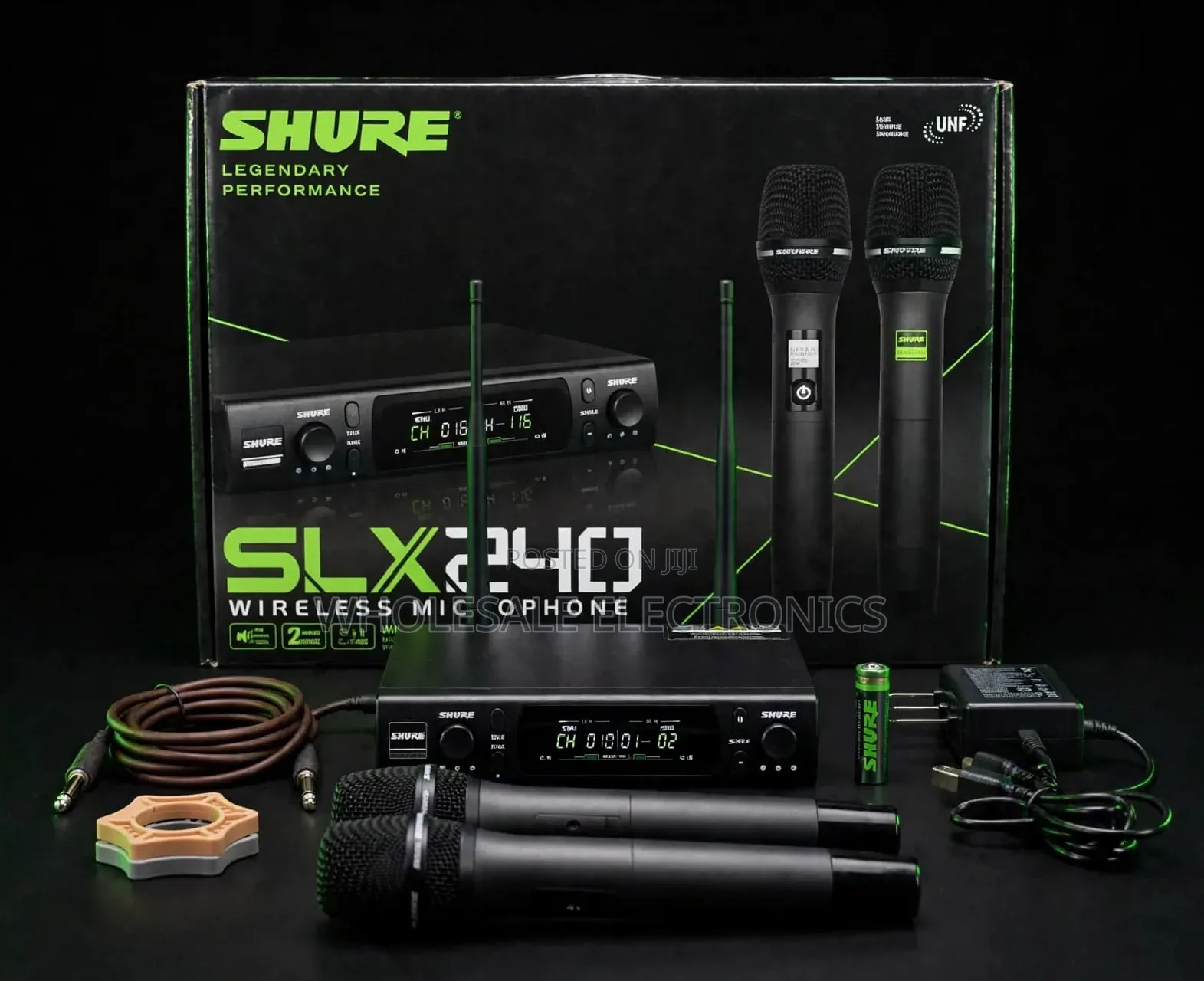 Shure SLX 240 Professional Dual Wireless Microphone System