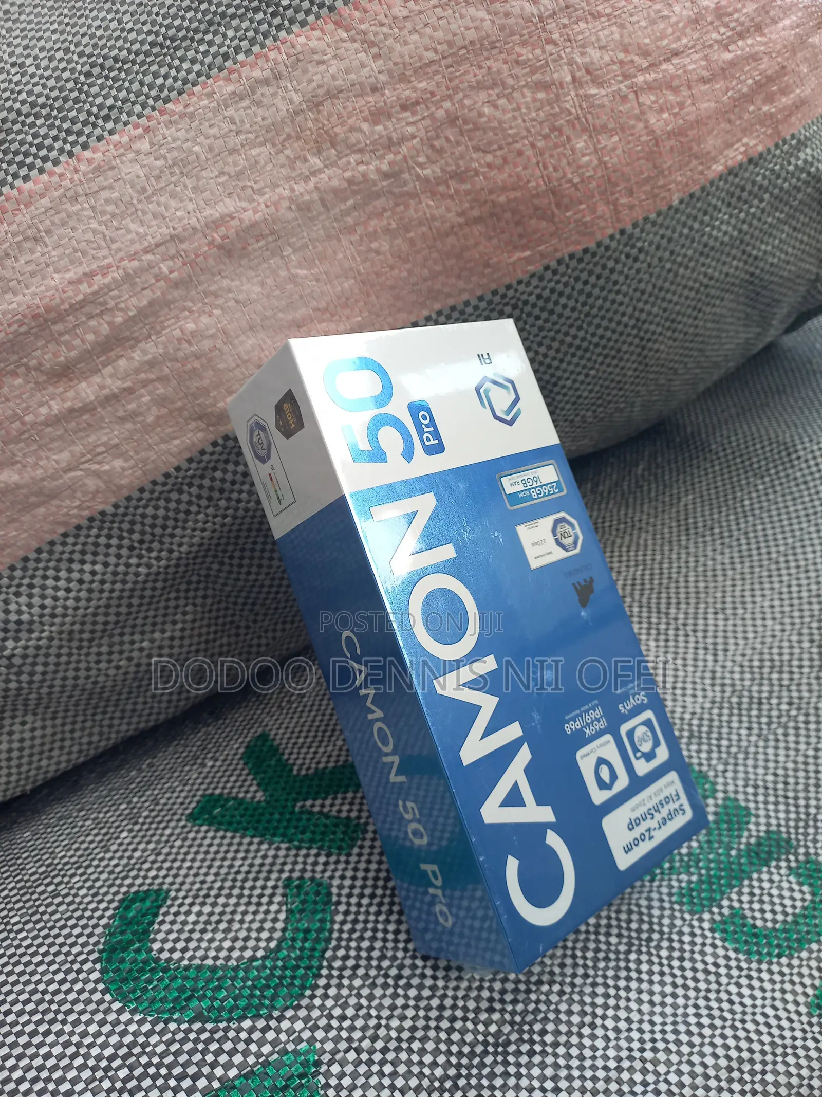 New Tecno Camon 50 Pro 256 GB Black