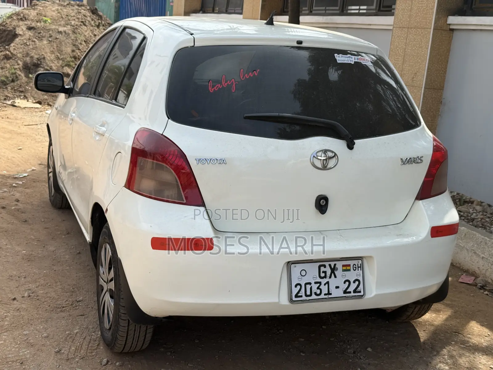 Toyota Yaris 2010 White