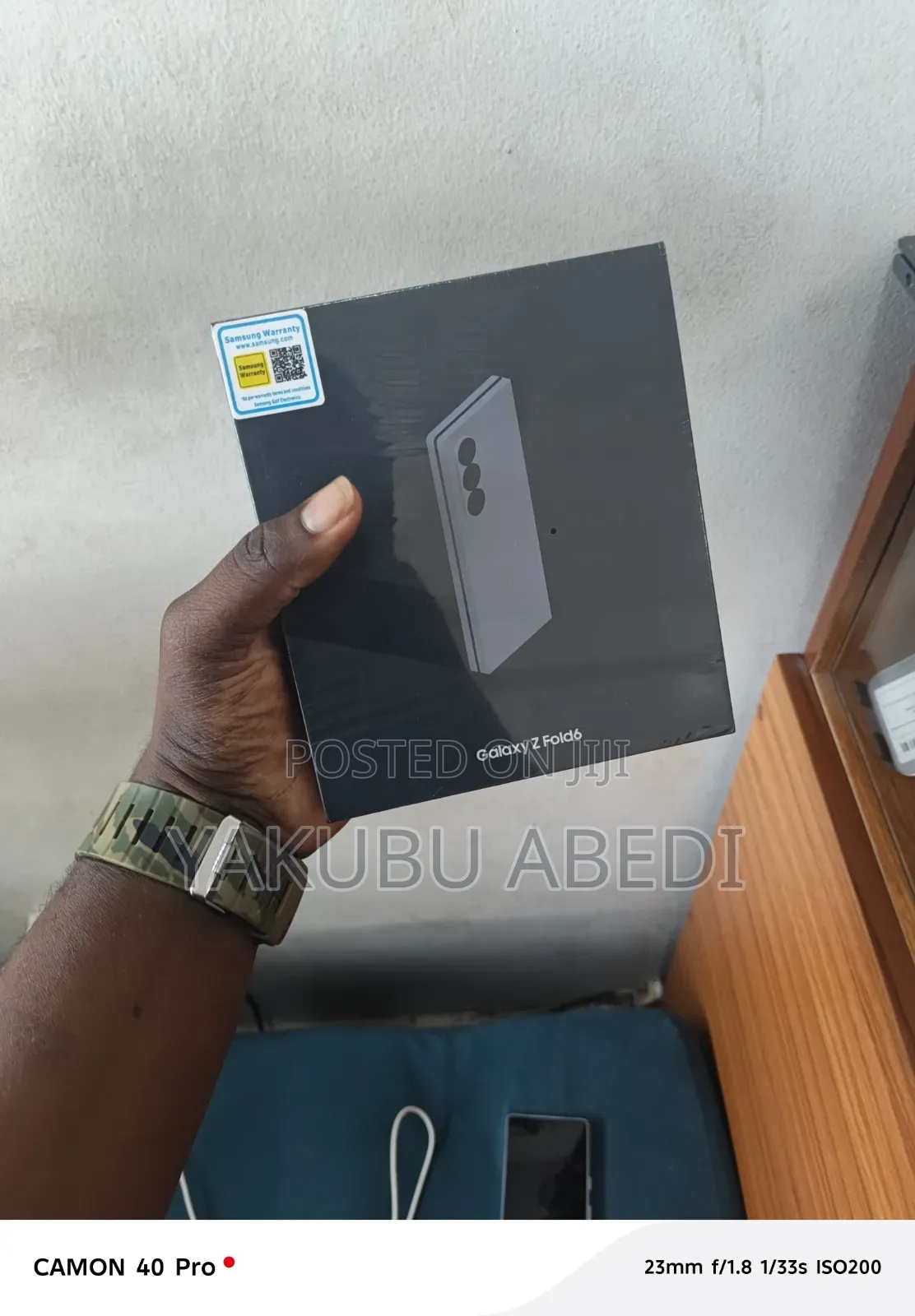 New Samsung Galaxy Z Fold6 256 GB Blue