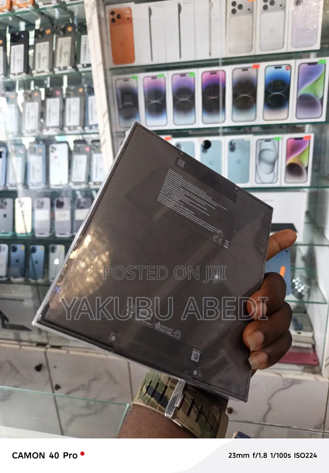 New Samsung Galaxy Z Fold6 256 GB Black