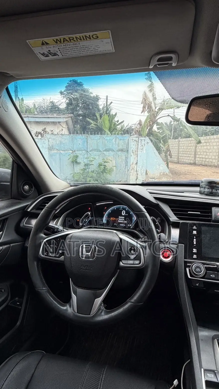 Honda Civic Touring 4dr Sedan (1.5L 4cyl) 2017 Gray