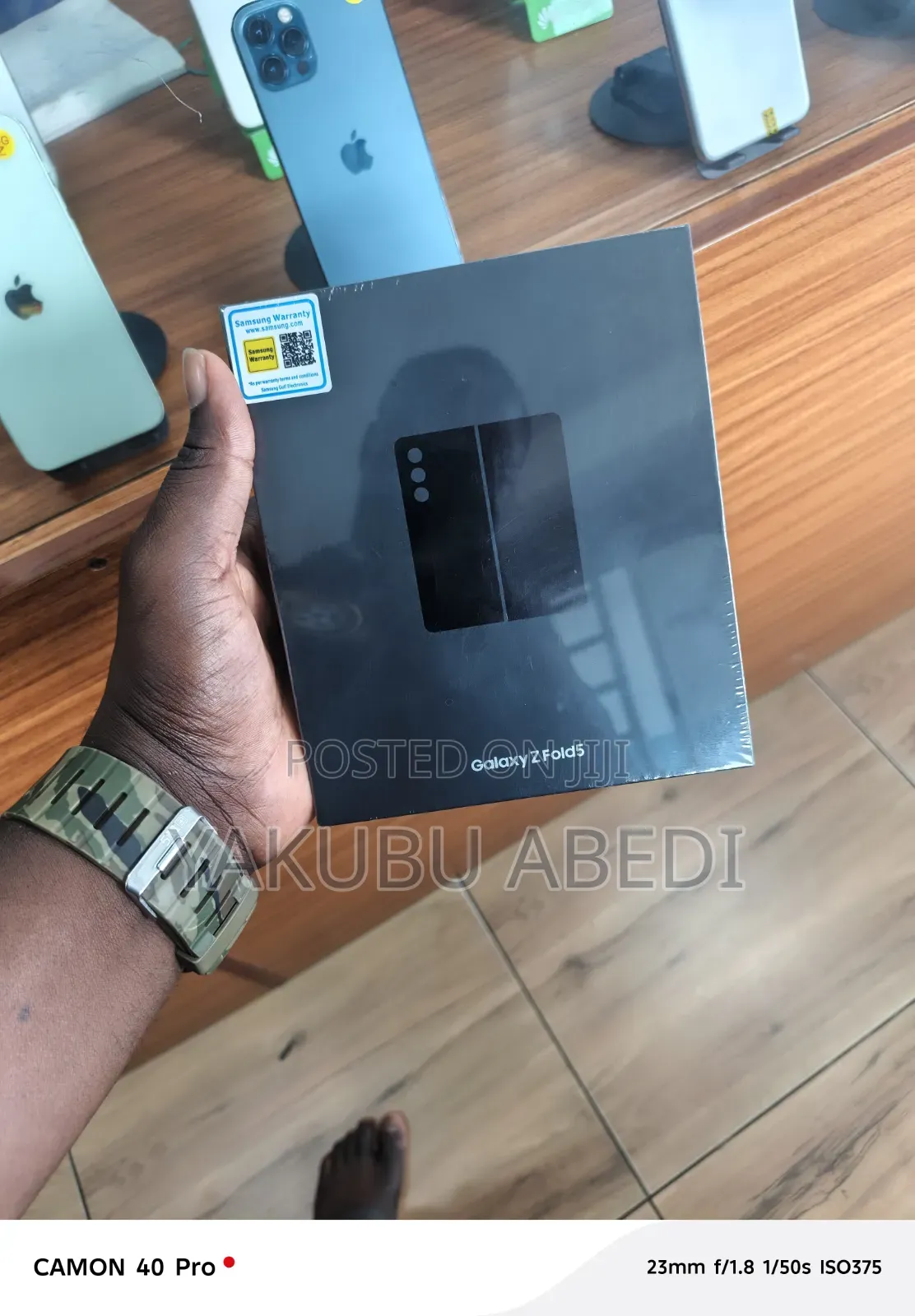 New Samsung Galaxy Z Fold 5 256 GB Black
