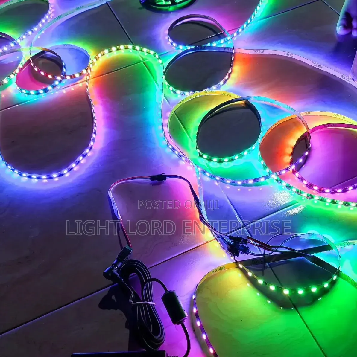 Mshild Chasing Running Light Muiti Color With Remote