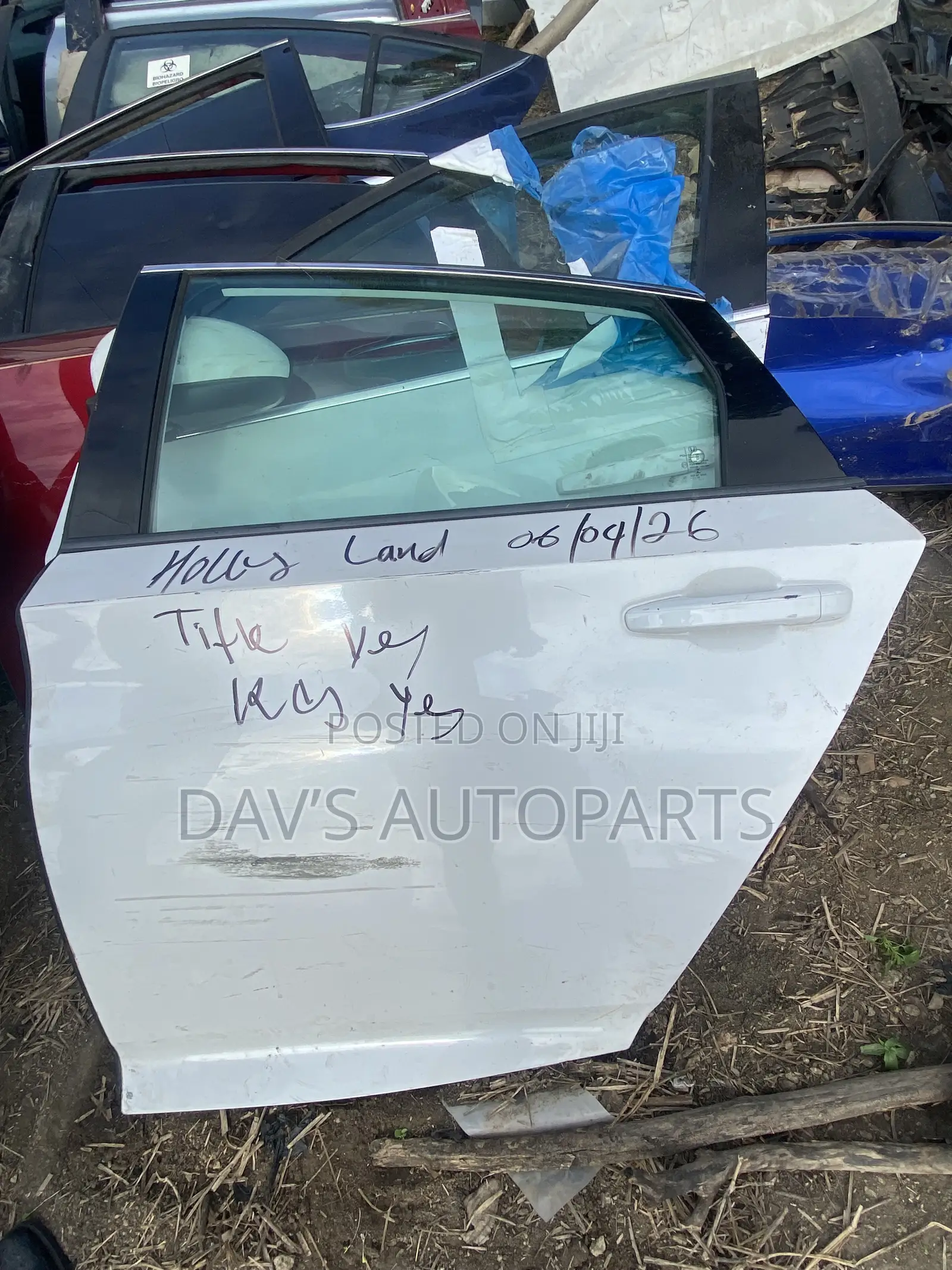 Accord 2018-22 Left Back Door Home Use