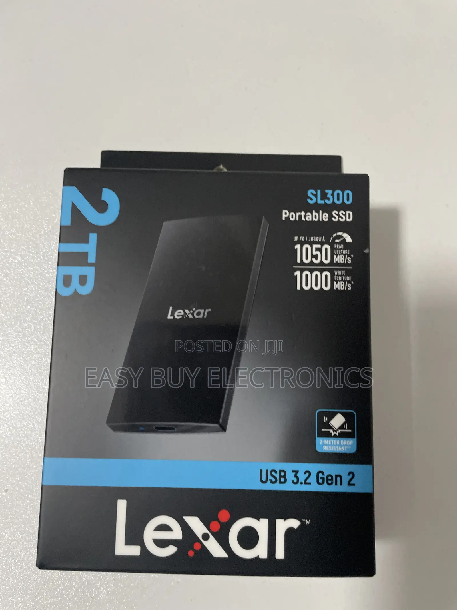Crimpzel Lexar 2TB Portable SSD Drive