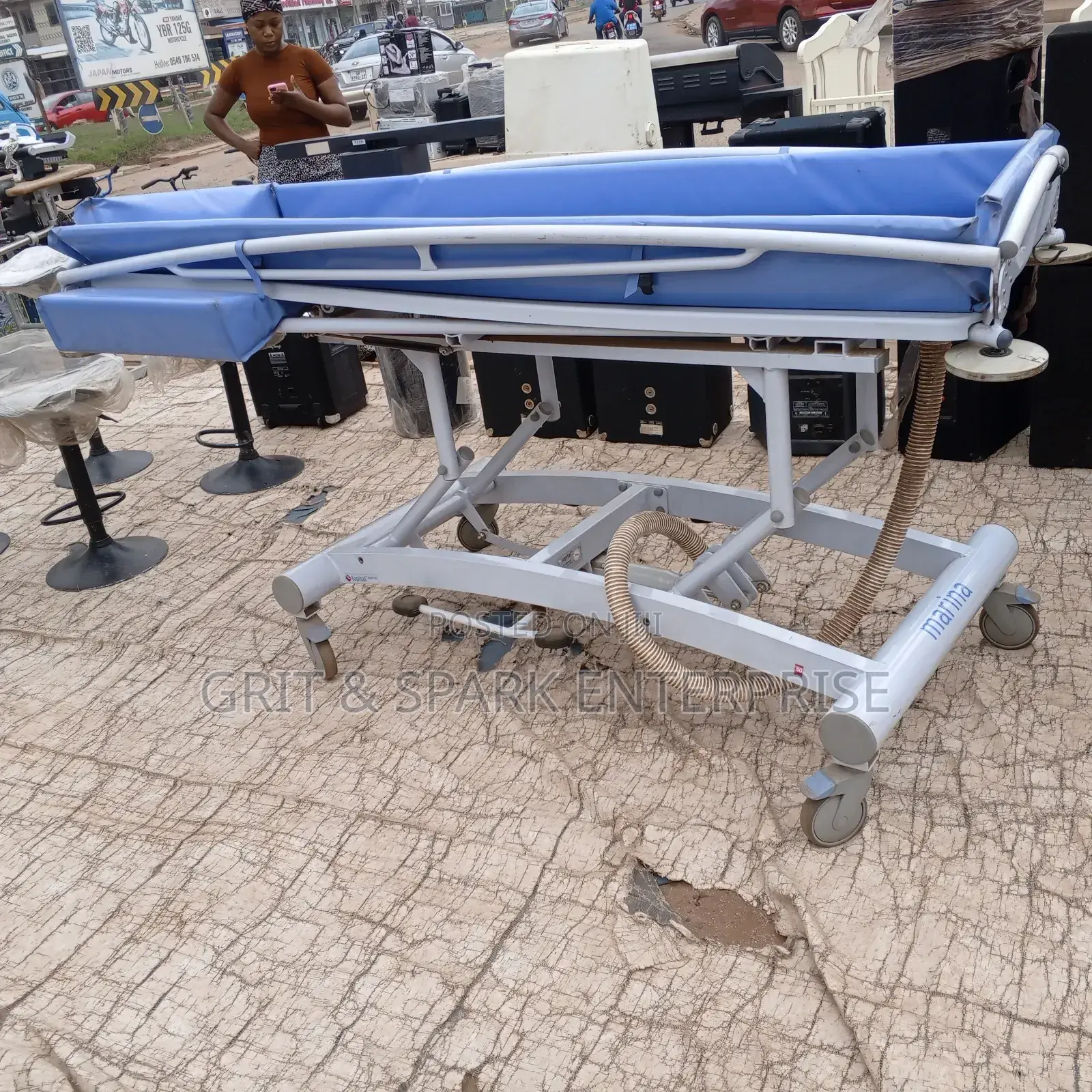 Medical Hospital Shower Trolley for Bathing the Sick From Usa