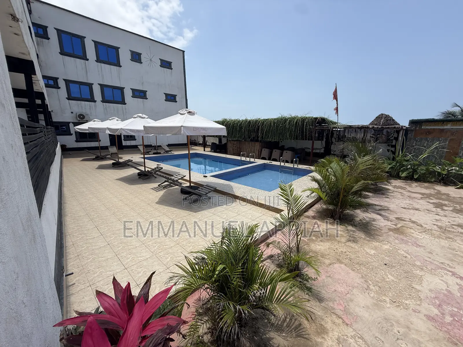 37 Bedrooms Fully Finished Hotel for Sale at Kokrobitey