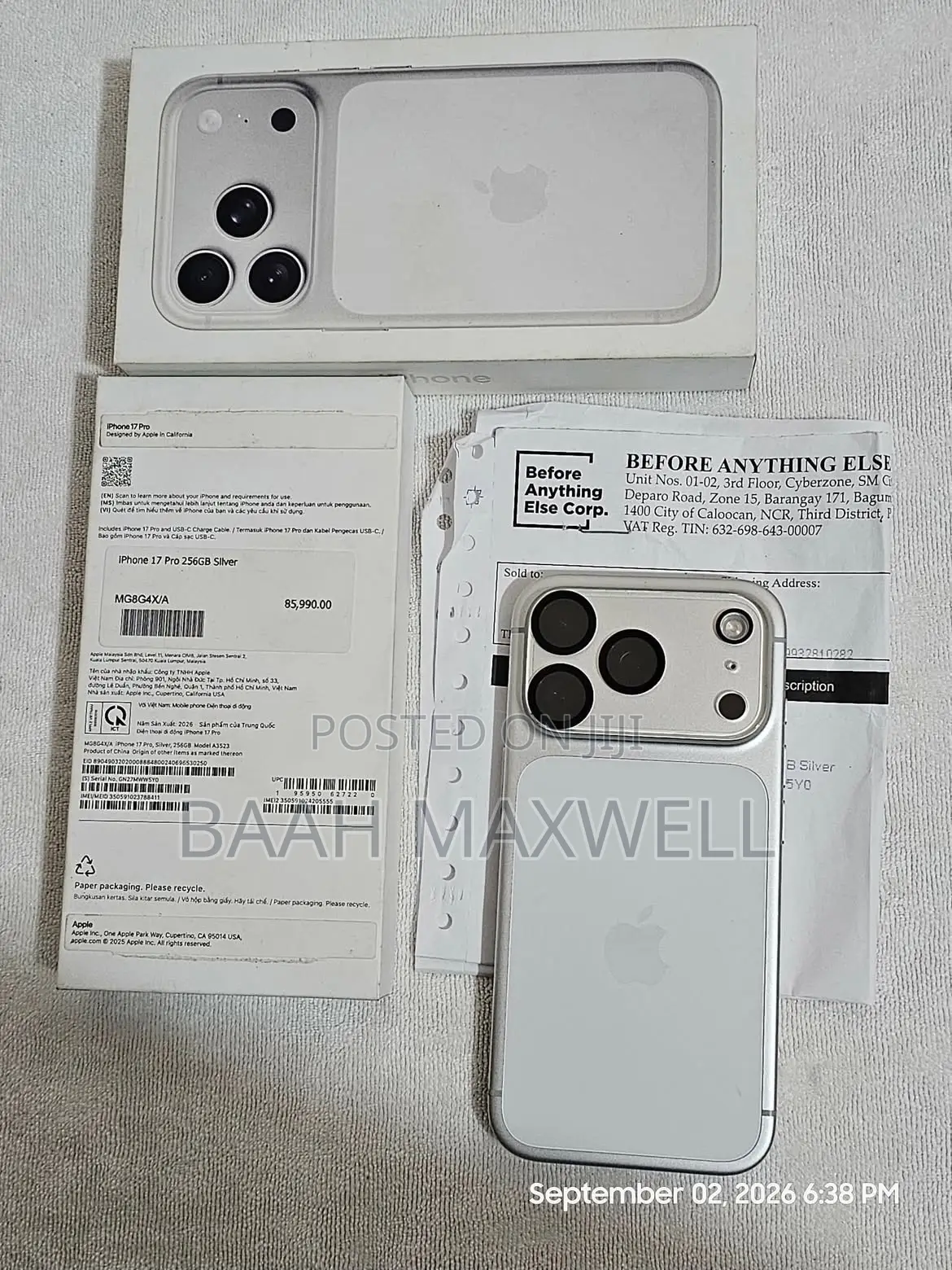 Apple iPhone 17 Pro Max 256 GB White