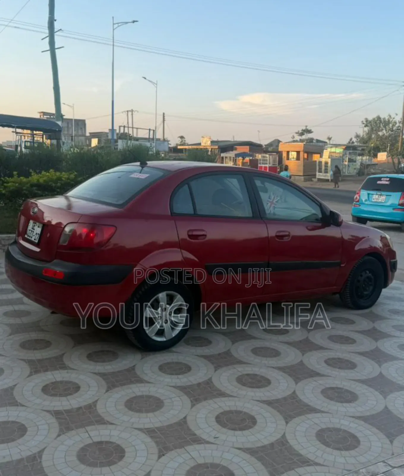 Kia Rio 2010 Red