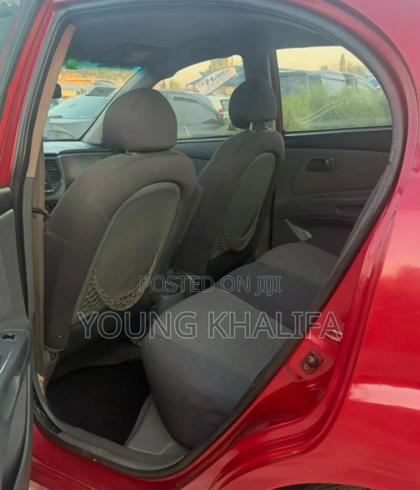 Kia Rio 2010 Red