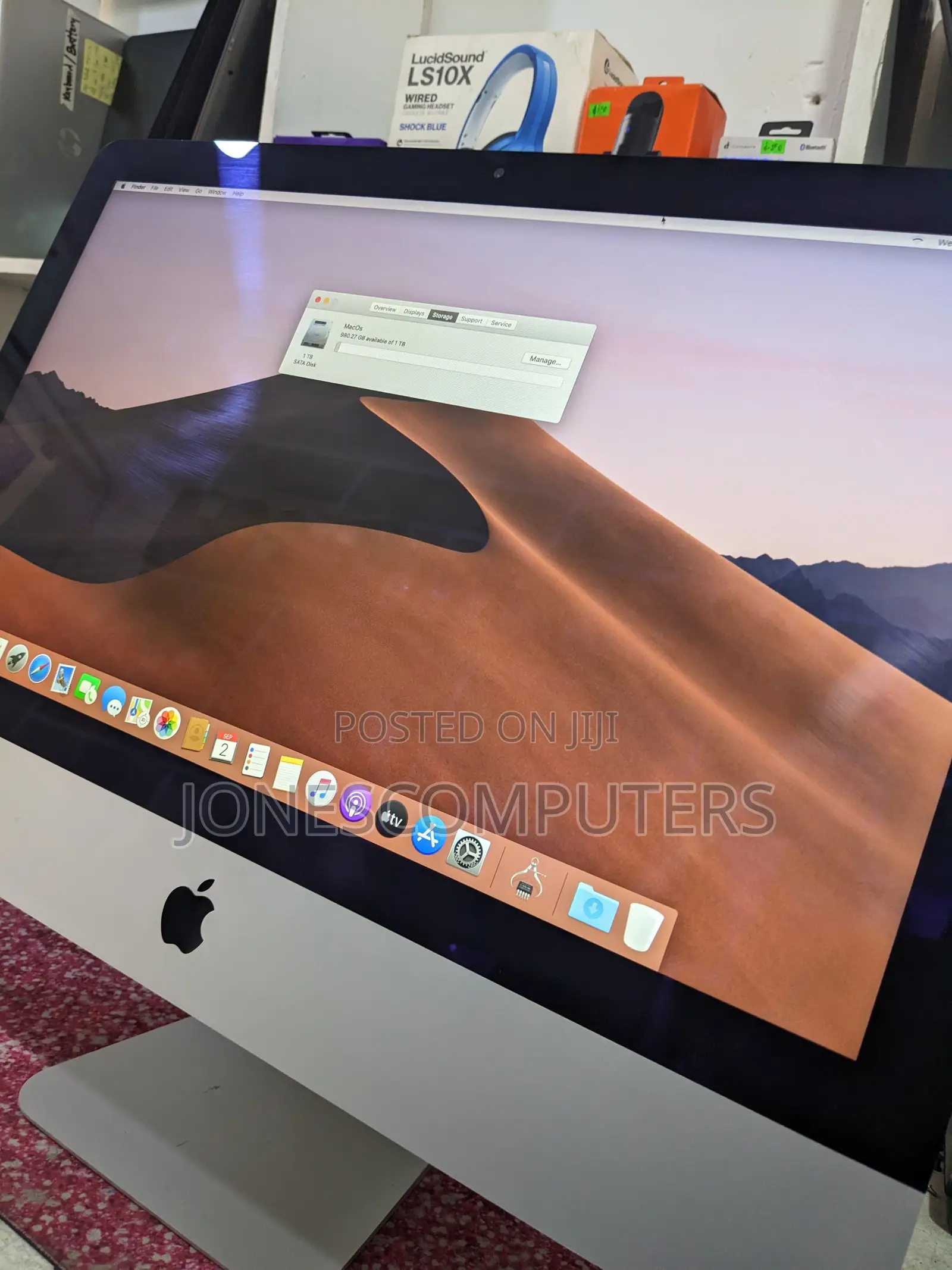 Desktop Computer Apple iMac 8GB Intel Core i5 HDD 1T