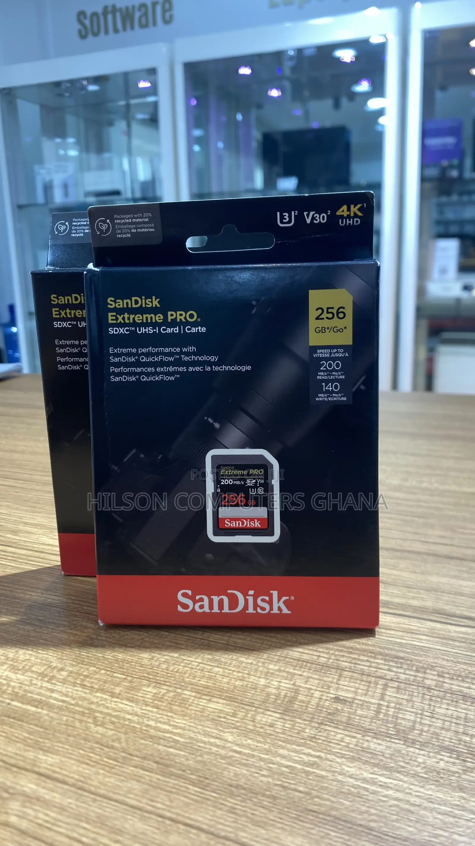SanDisk 256GB Extreme PRO UHS-I SDXC Memory Card