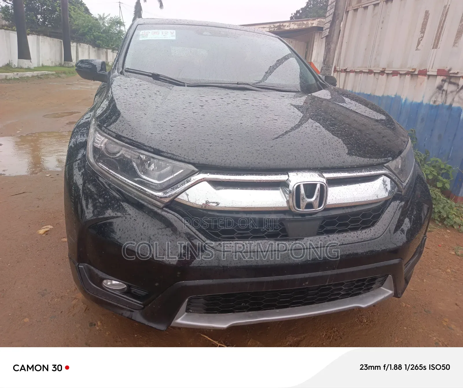 Honda CR-V EX 4dr SUV AWD (1.5L 4cyl CVT) 2017 Black