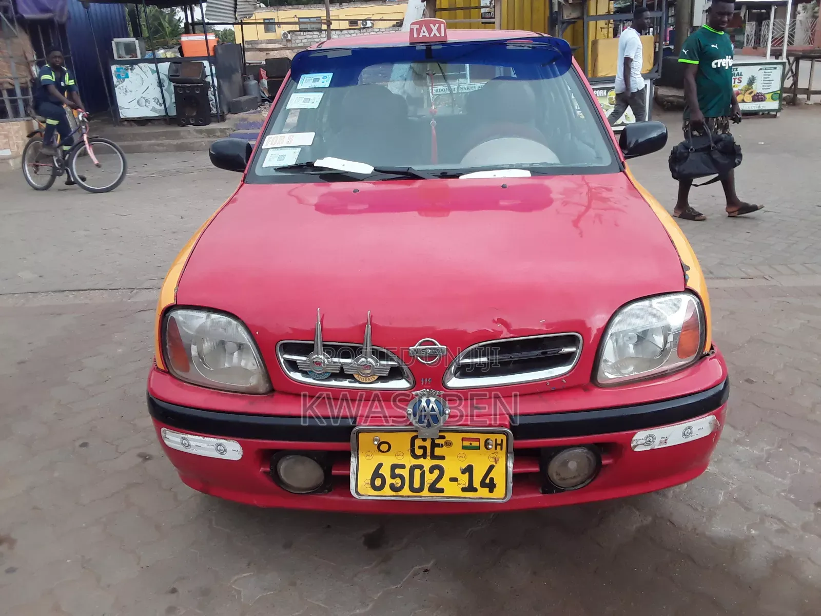 Nissan Micra 2004 Red