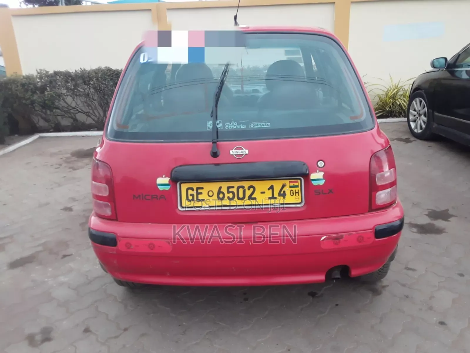 Nissan Micra 2004 Red
