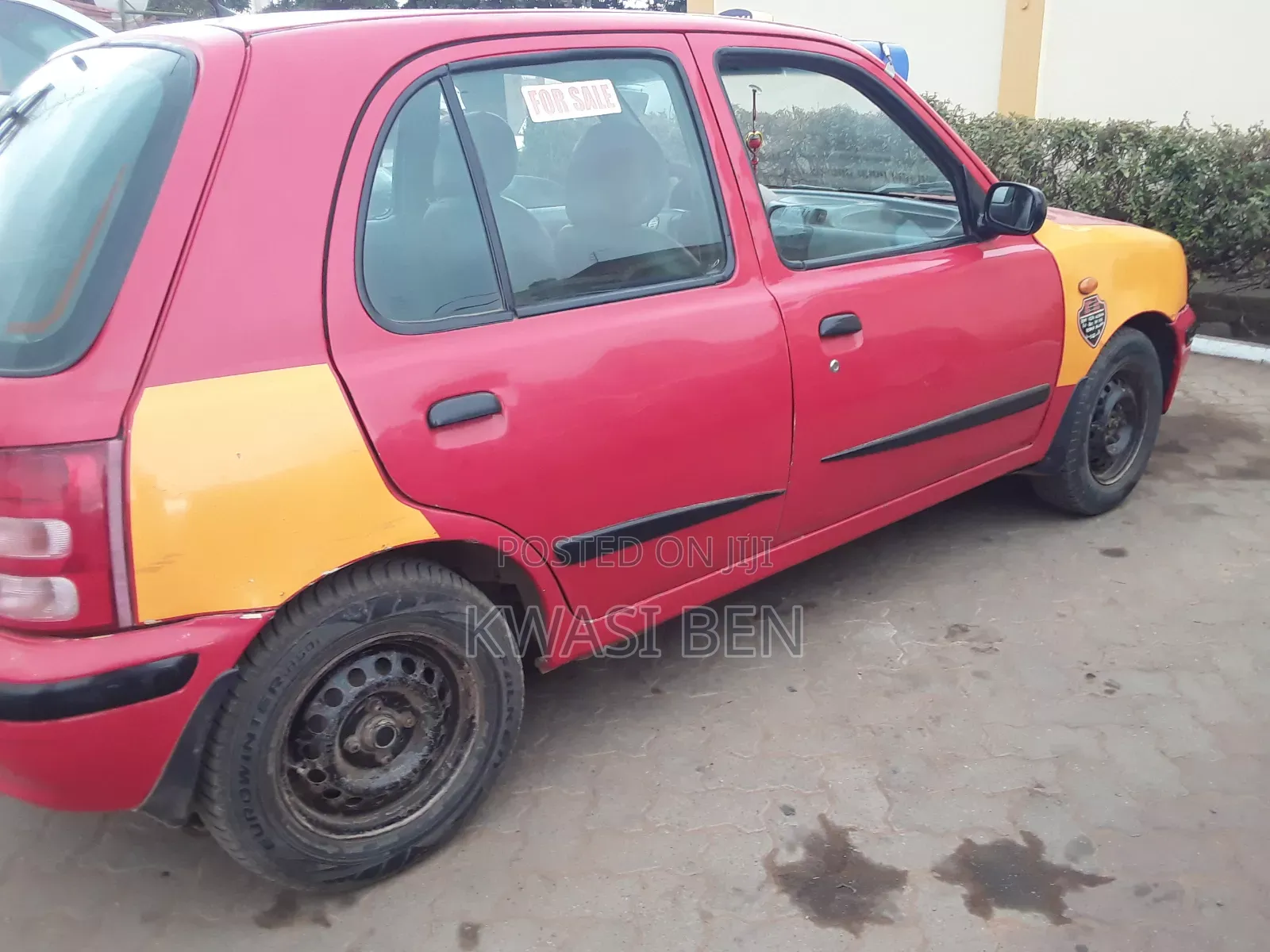 Nissan Micra 2004 Red