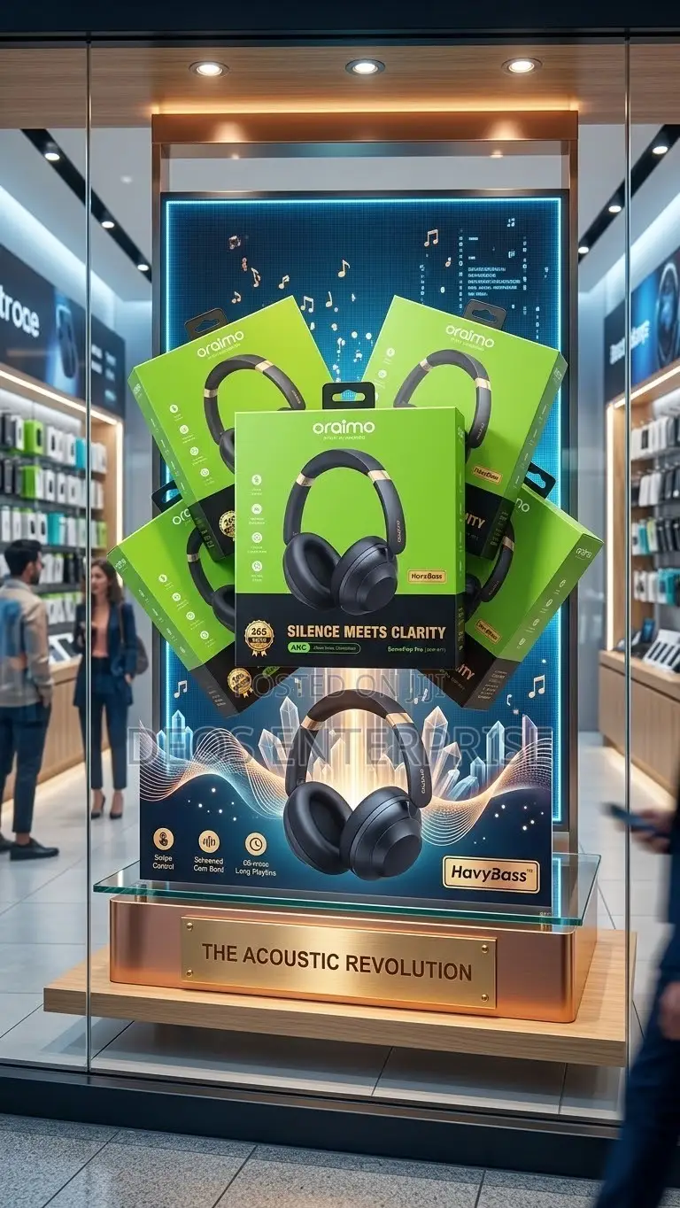 Oraimo BoomPop Pro Noise Cancelling Headset