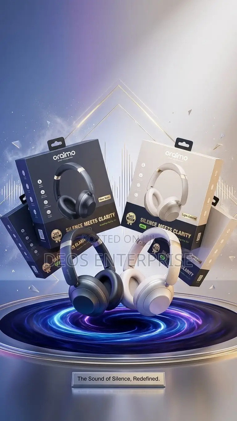 Oraimo BoomPop Pro Smart ANC Headphones