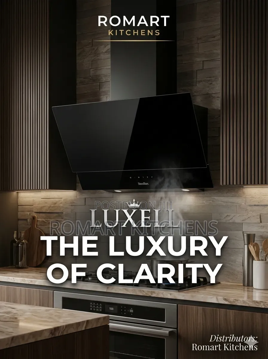 Luxell 60cm Inbuilt Glass Heat Extractor Touch and Remote Control