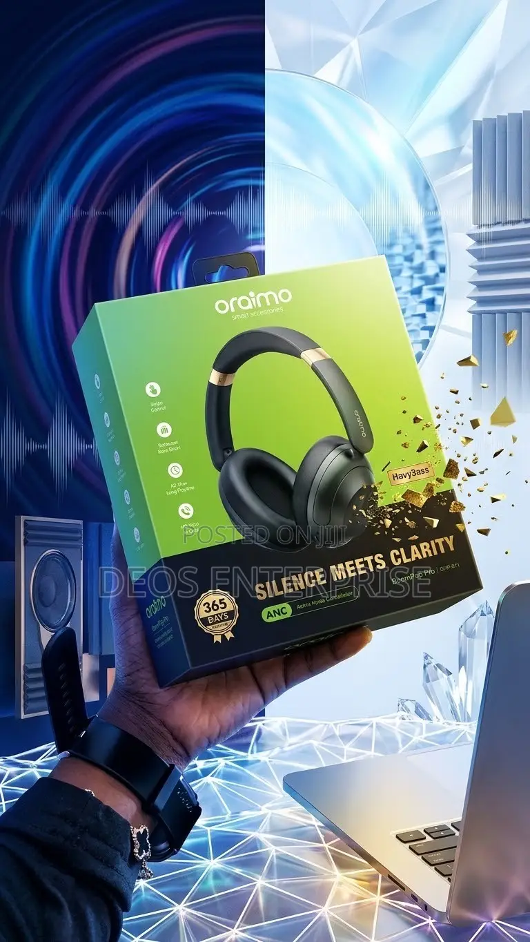 Oraimo BoomPop Pro Immersive Bass Headset