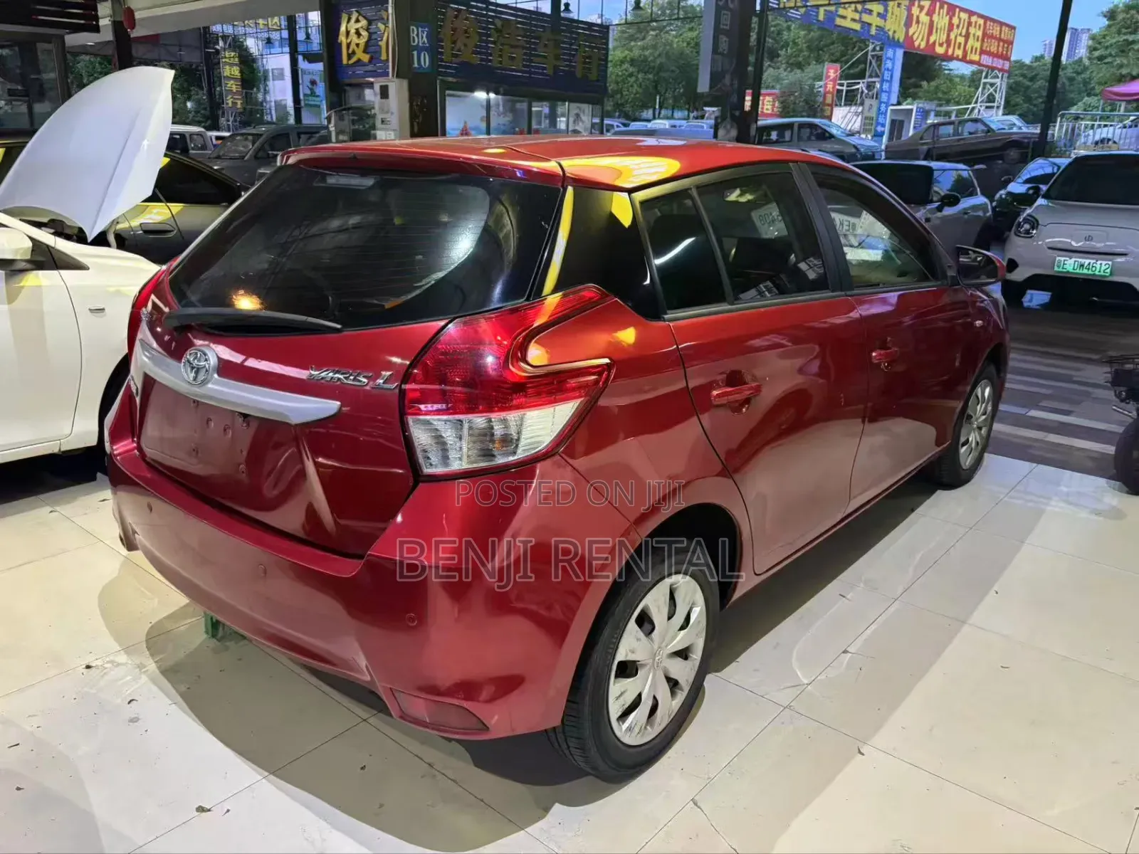 Toyota Yaris 2016 Red