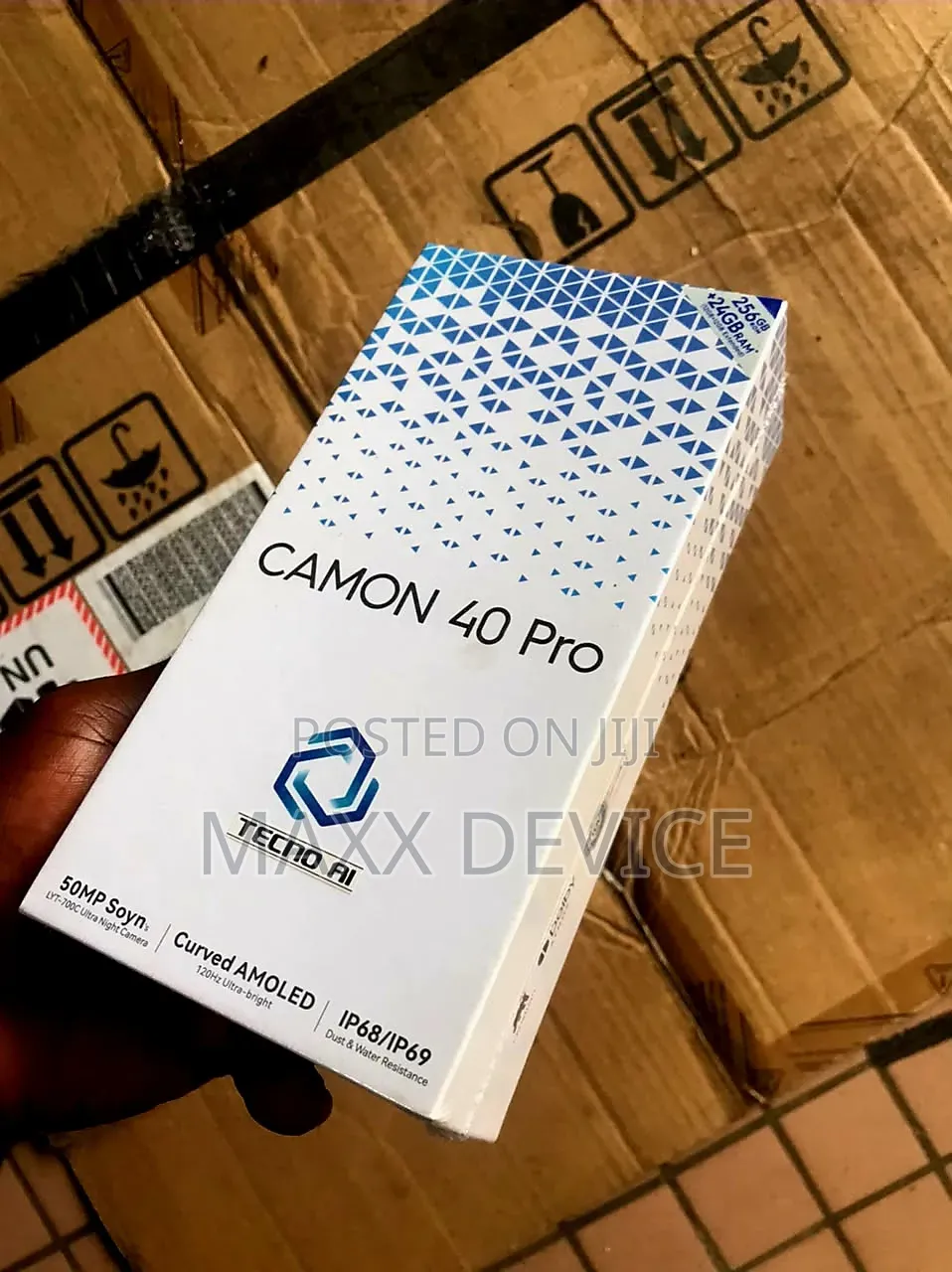 New Tecno Camon 40 Pro 5G 256 GB Gray