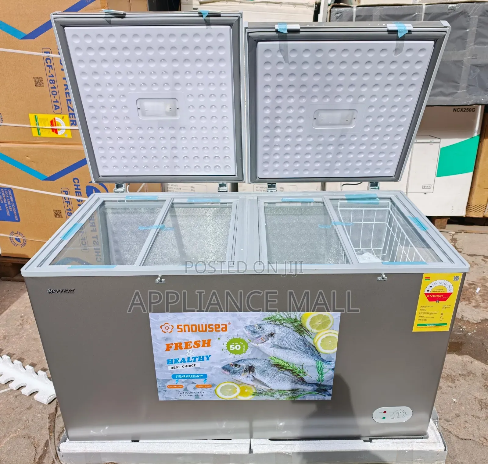 Snowsea Freezer 500L Double Door
