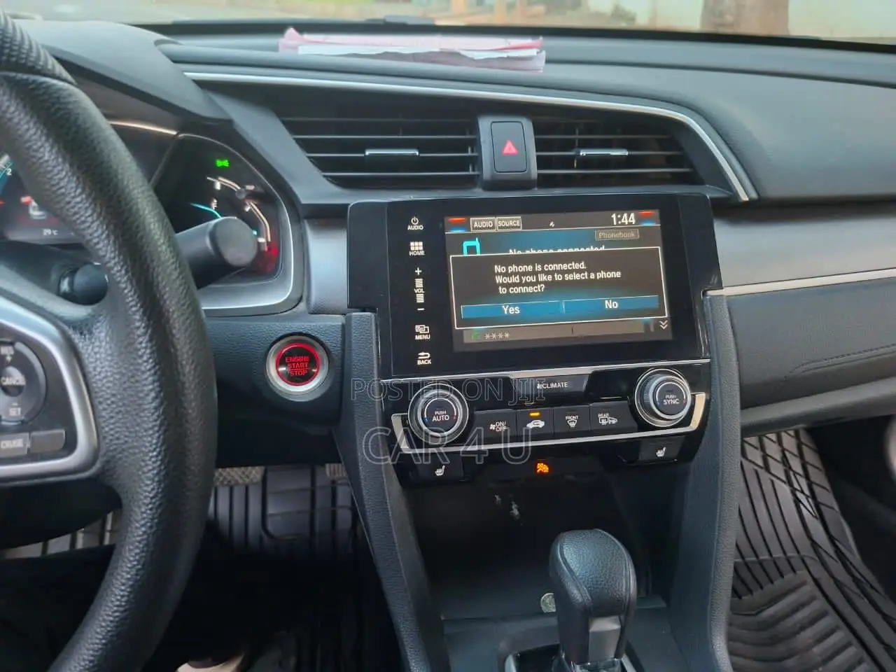 Honda Civic EX-L 4dr Sedan (1.5L 4cyl) 2016 Blue
