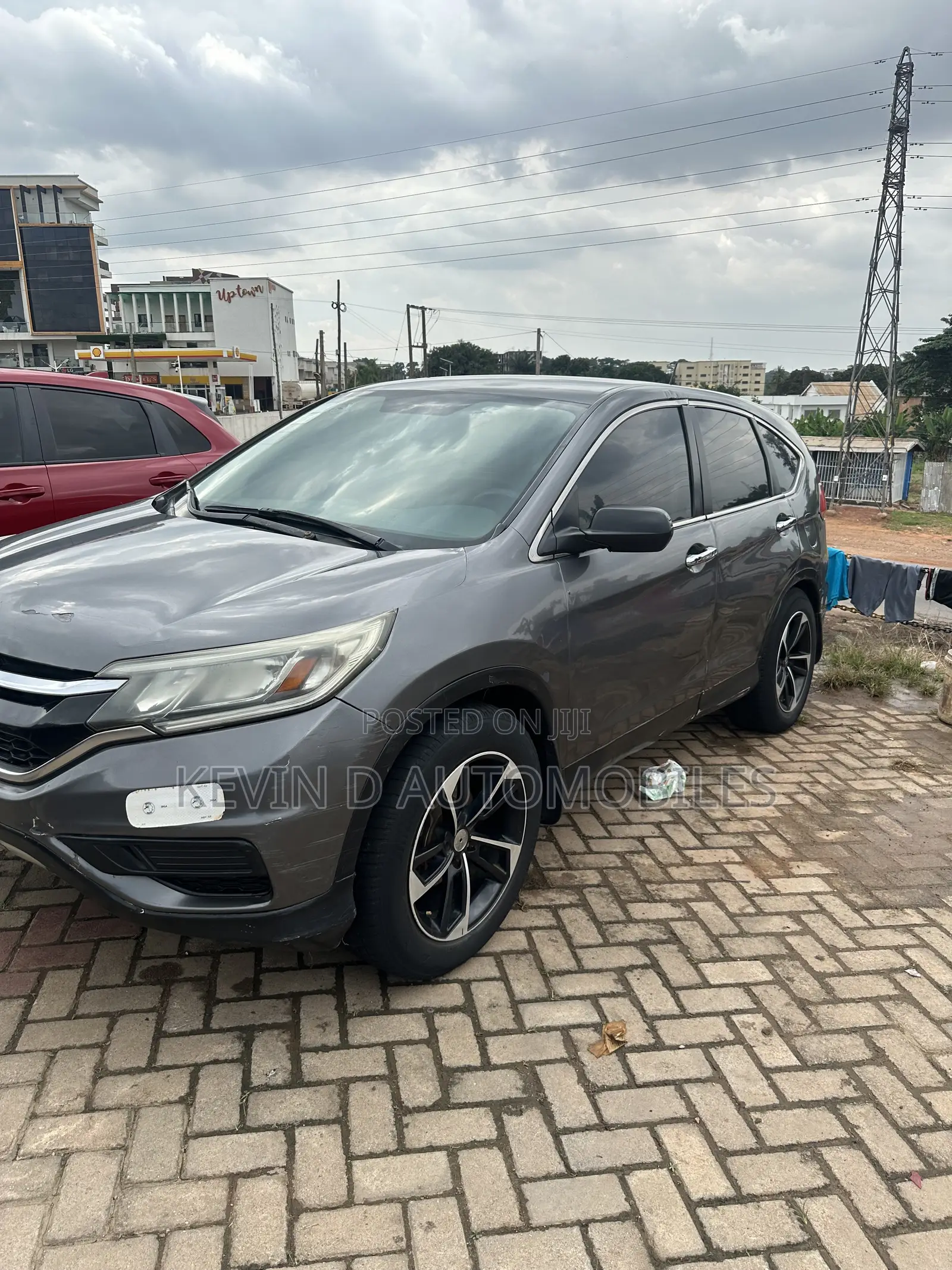 Honda CR-V LX 4dr SUV AWD (2.4L 4cyl CVT) 2015 Gray
