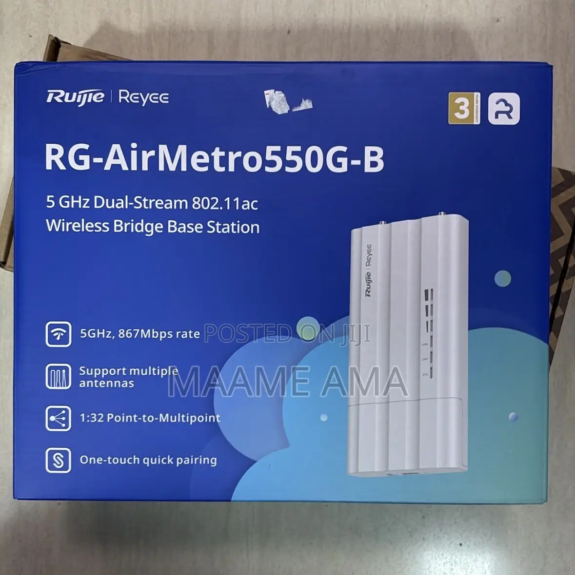Ruijie Airmetro550g-B Wireless Bridge Base Station