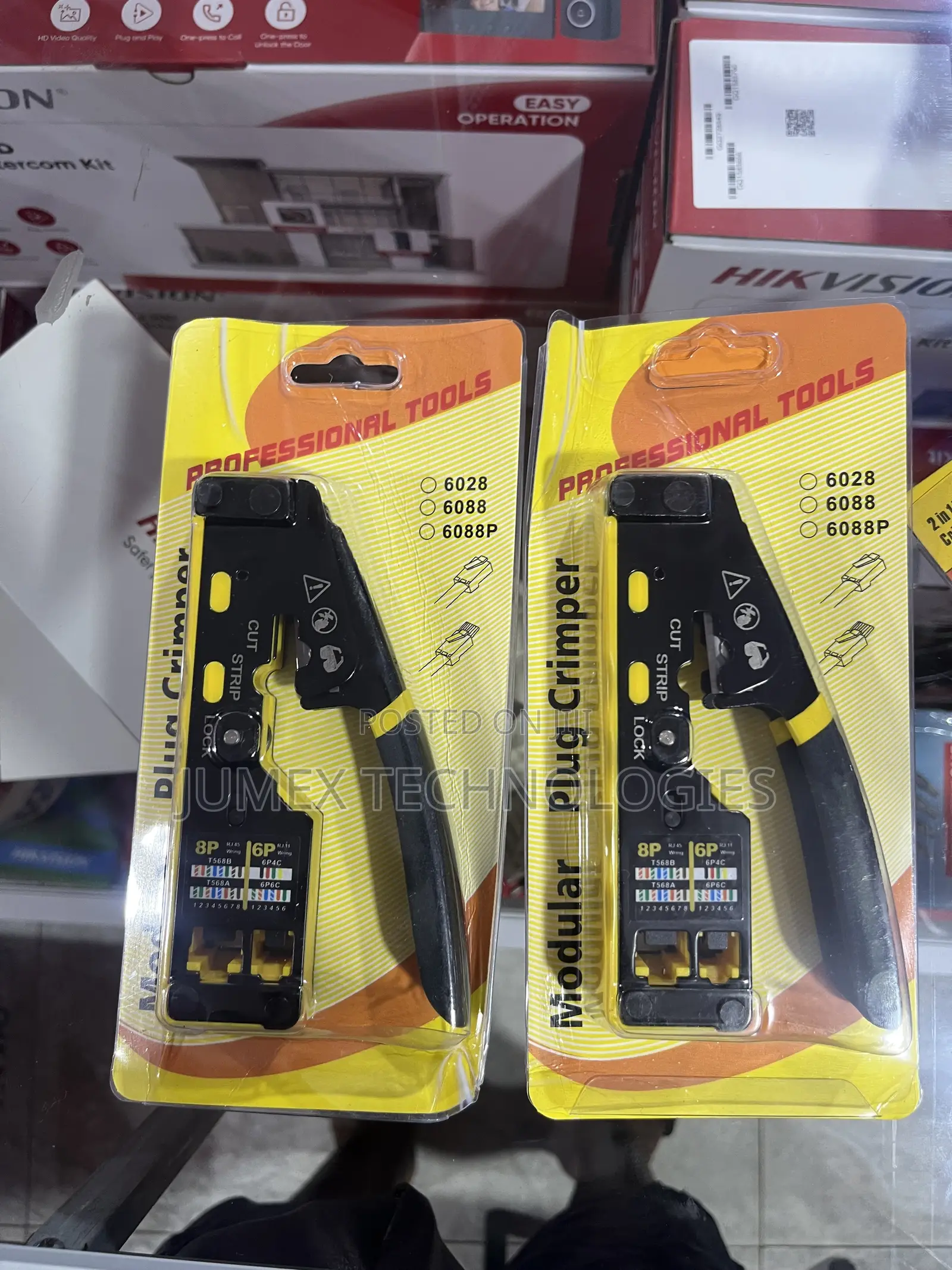 Pass Through Crimping Tool Rj45 & 11