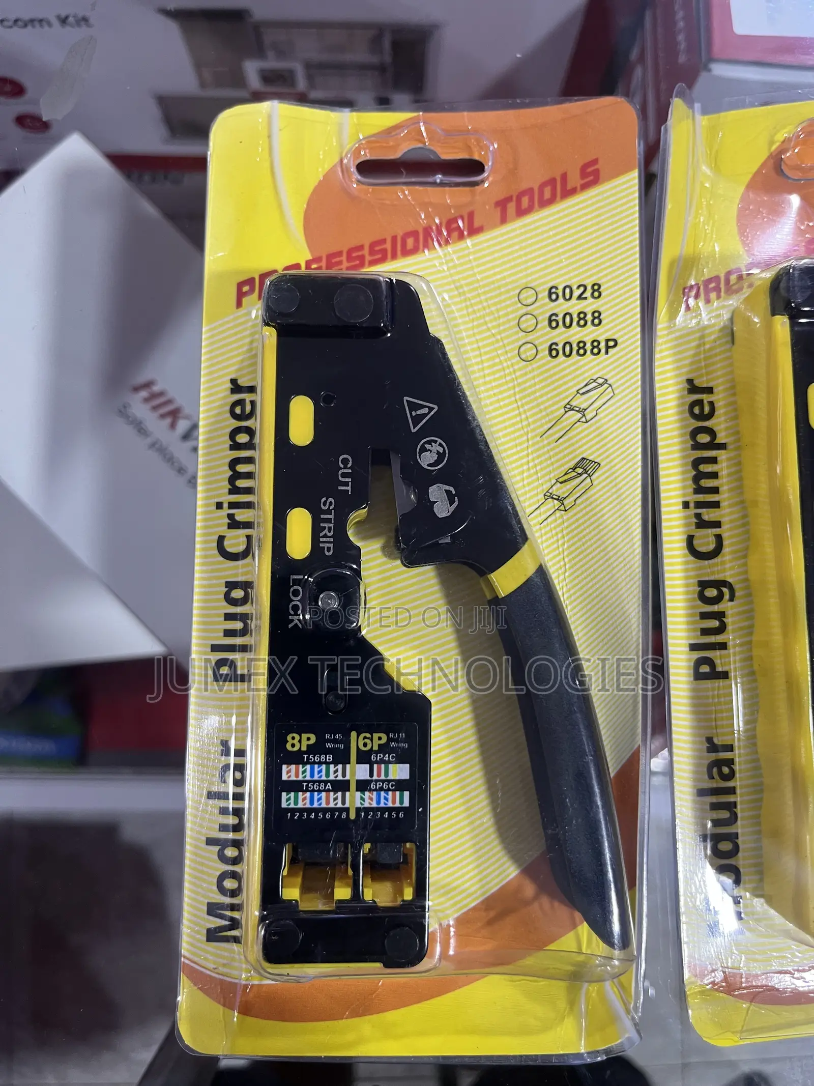 Pass Through Crimping Tool Rj45 & 11