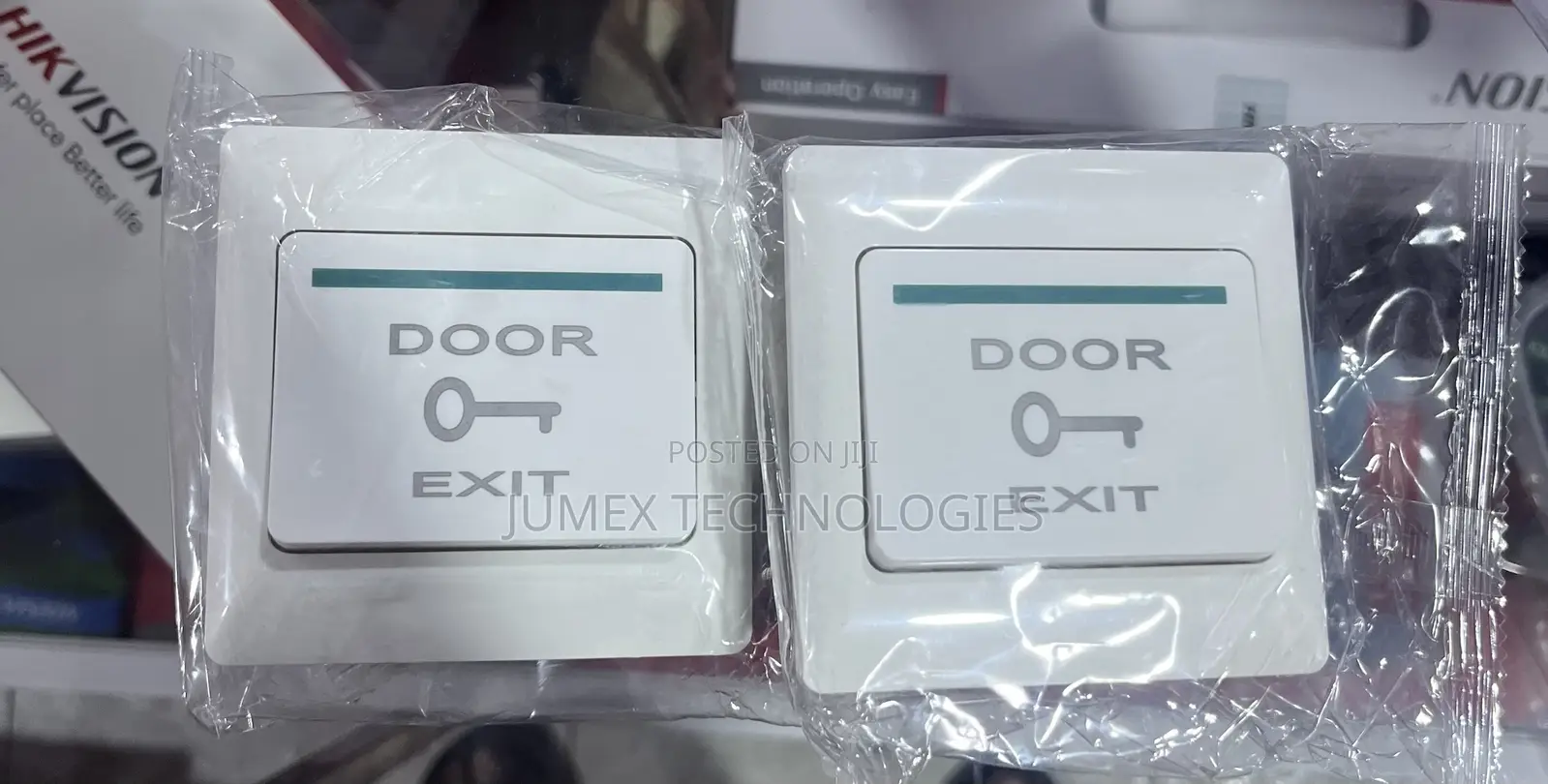 Access Control Exit Button Push