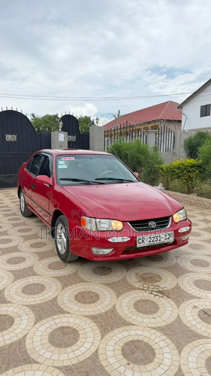 Toyota Corolla 1.6 Sedan Automatic 2002 Red