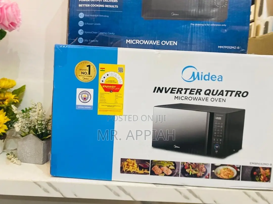 Super Classic Midea 30Liters Countertop Microwave(Glass)Black.