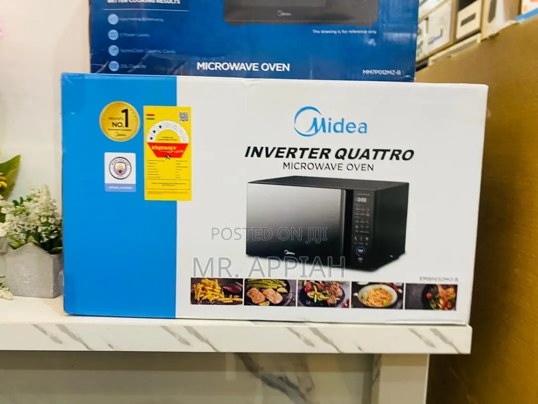 Get Sleek Midea 30Liters Countertop Microwave(Blacl).