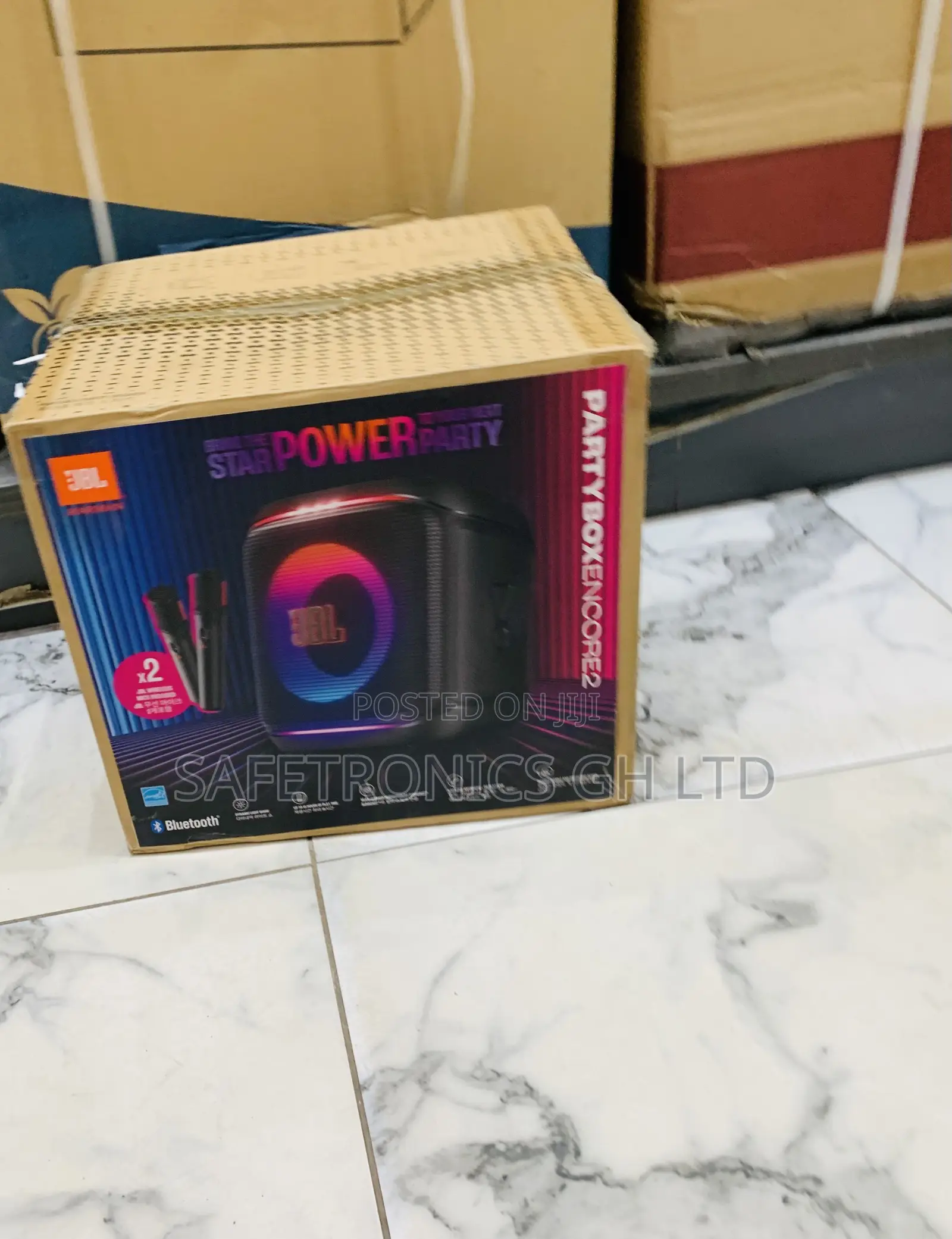 Authentic JBL PartyBox Encore 2 | Portable Party Speaker