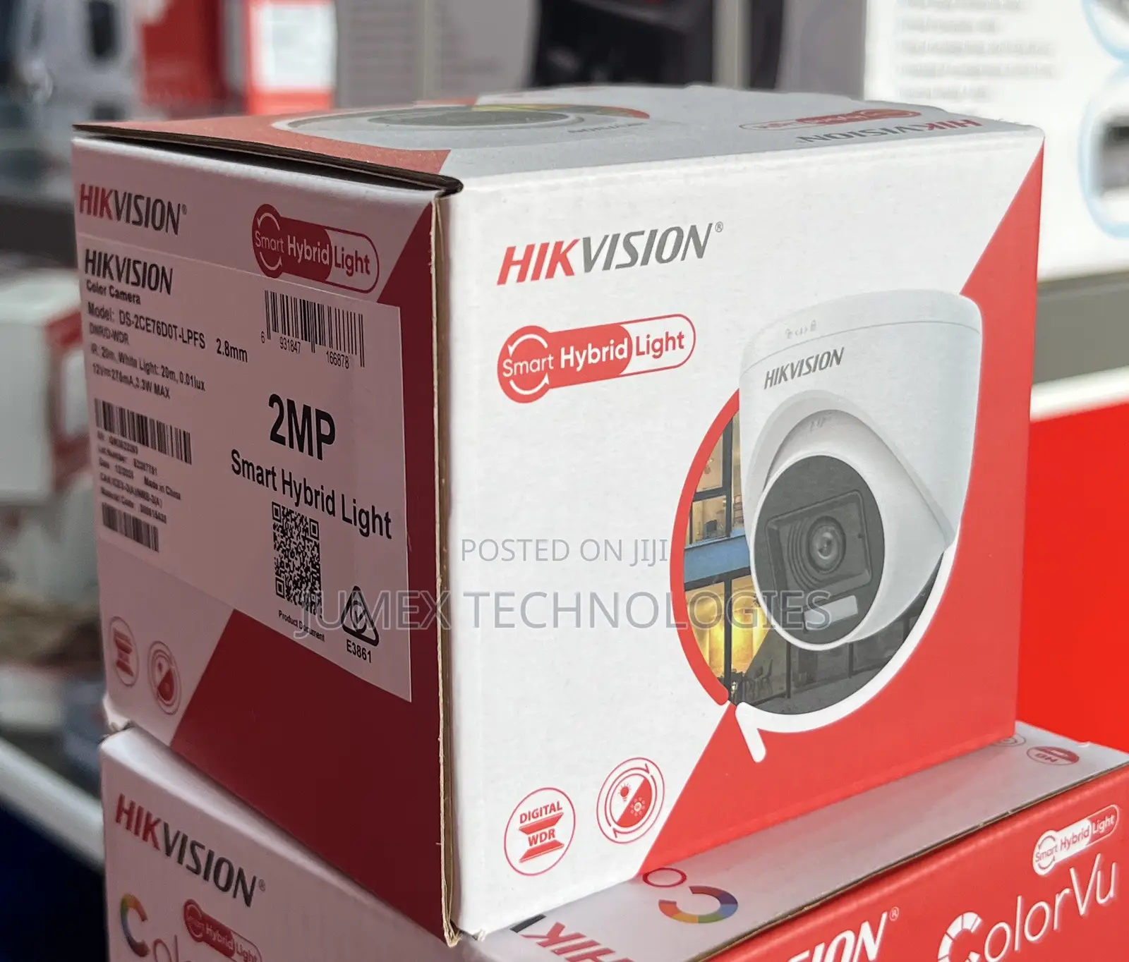 Hikvision Smart Hybrid With Audio Ds-2ce76d0t-LPFS 2mp Dome