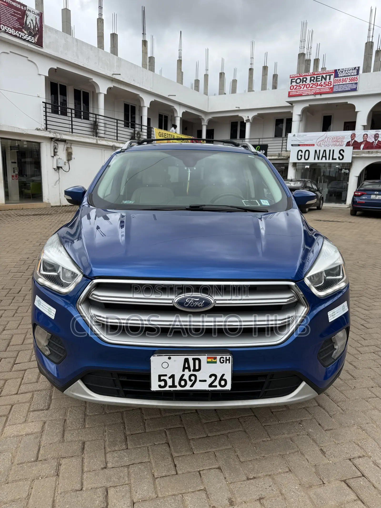 Ford Escape Titanium 4x4 2017 Blue