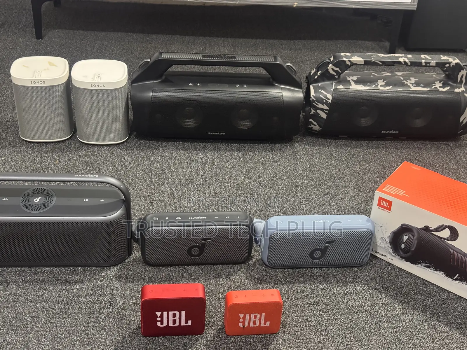Preowned and Brand New Anker and JBL Bluetooth Speakers in Stock
