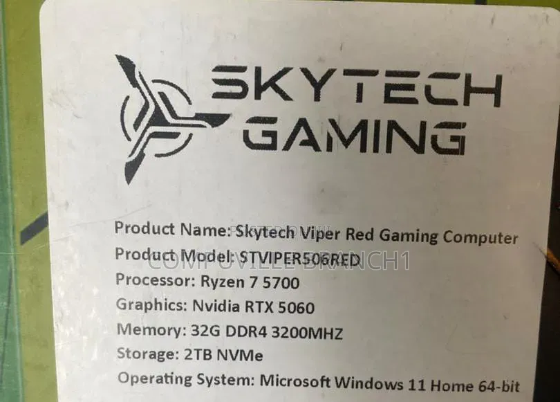 New Desktop Computer 32GB AMD Ryzen 7 SSD 2T