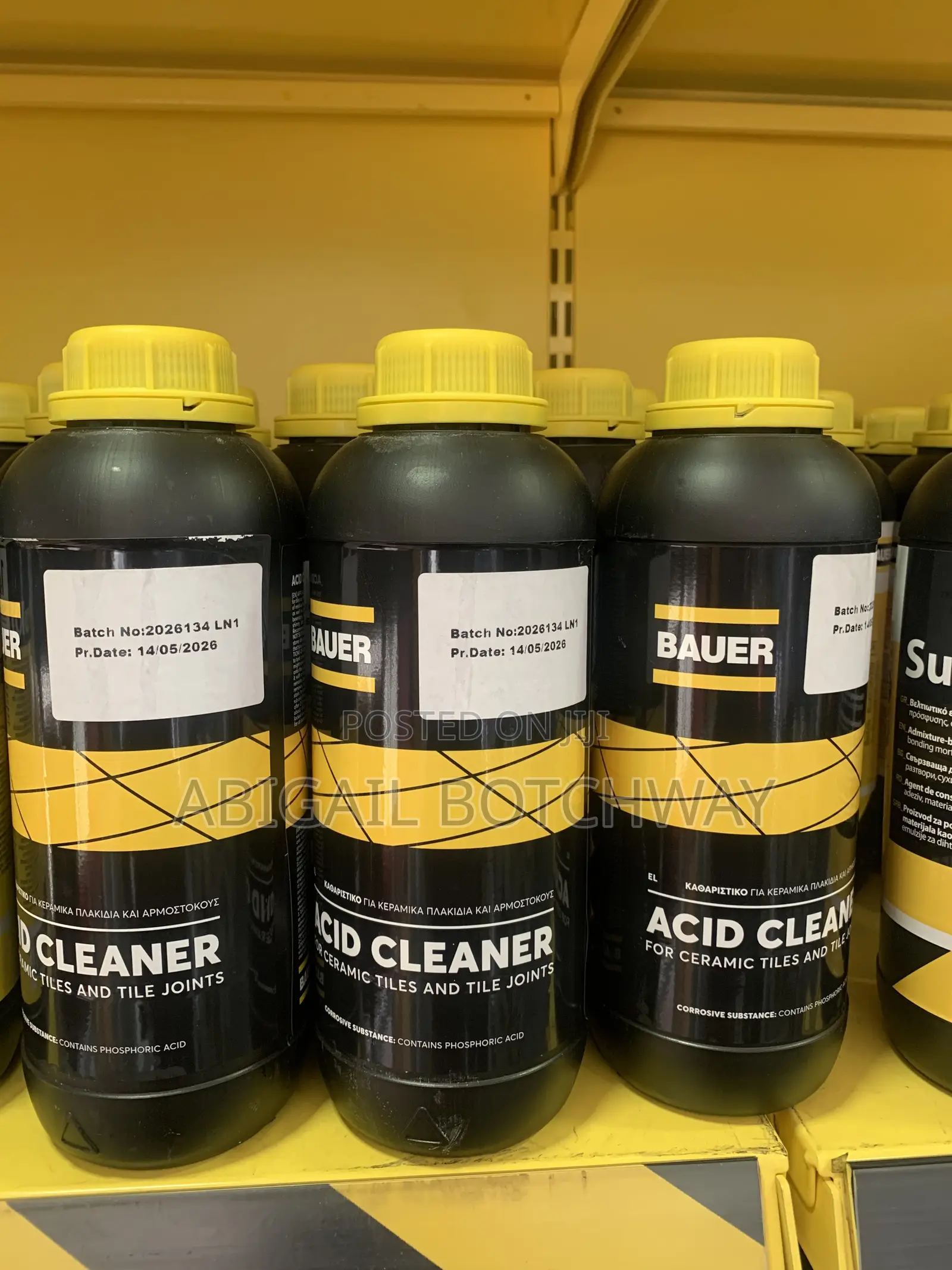 Bauer Acid Cleaner
