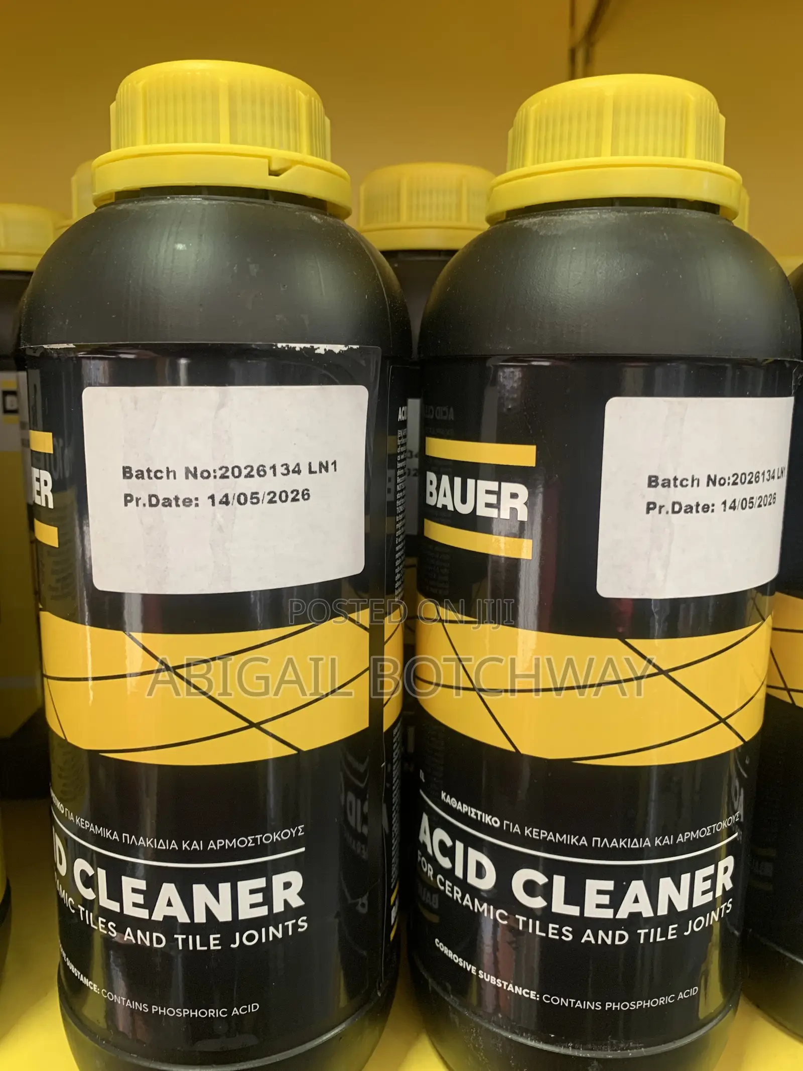Bauer Acid Cleaner