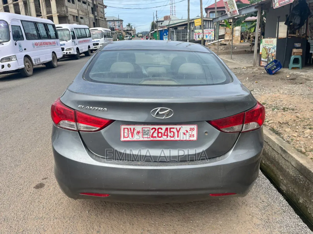 Hyundai Elantra 2013 Gray
